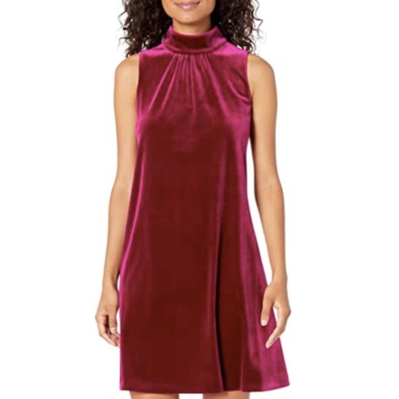 Tommy Hilfiger Dresses & Skirts - NWT TOMMY HILFIGER VELVET SLEEVELESS SWING DRESS